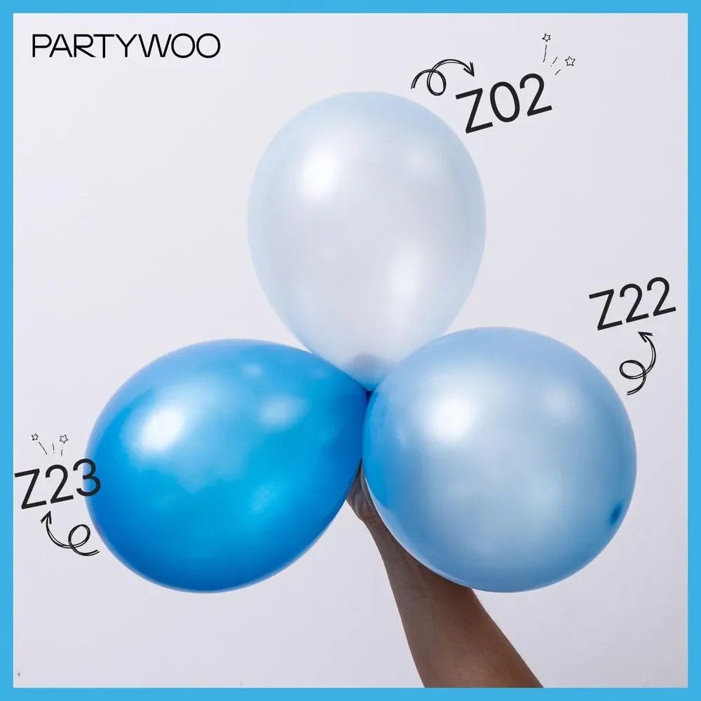 100 Pearl Pastel Light Blue 5